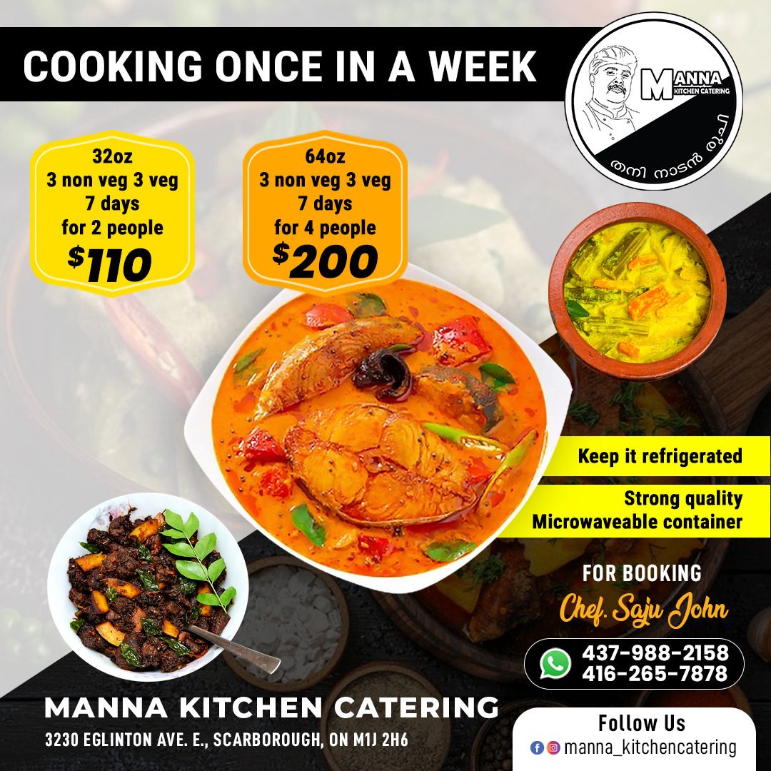 Kerala Restaurant MANNA KITCHEN CATERING