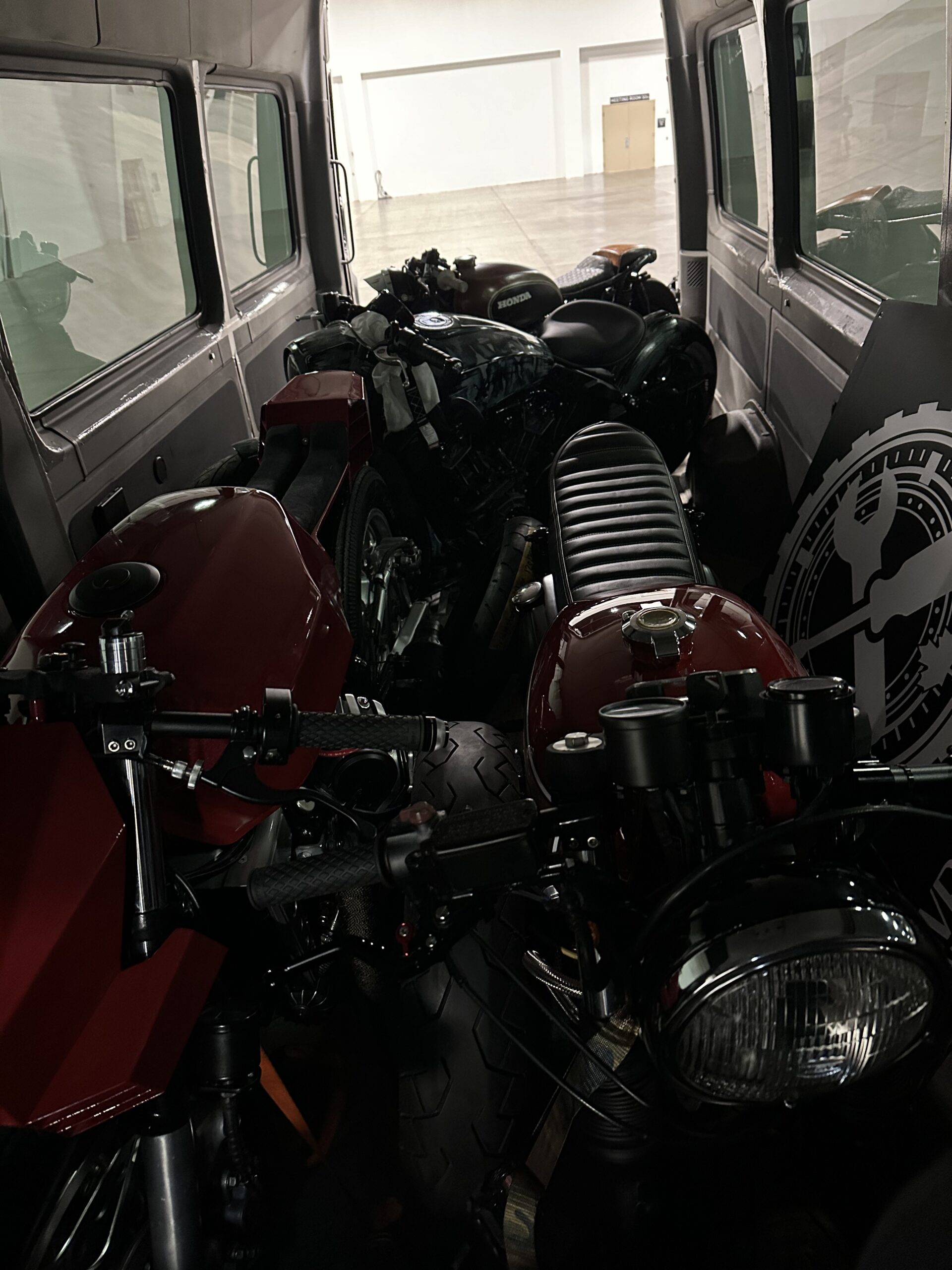 Motor bike pickup and drop off service