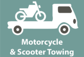 Motor bike pickup and drop off service