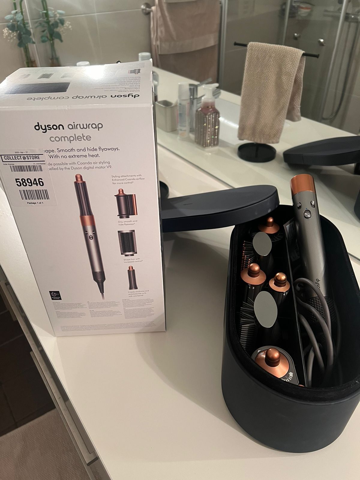 Dyson airwarp +dyson corrale