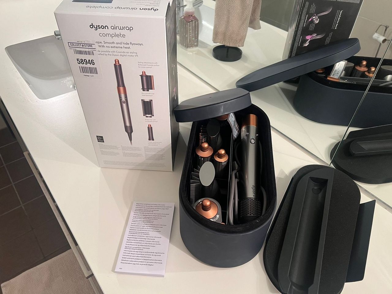 Dyson airwarp +dyson corrale